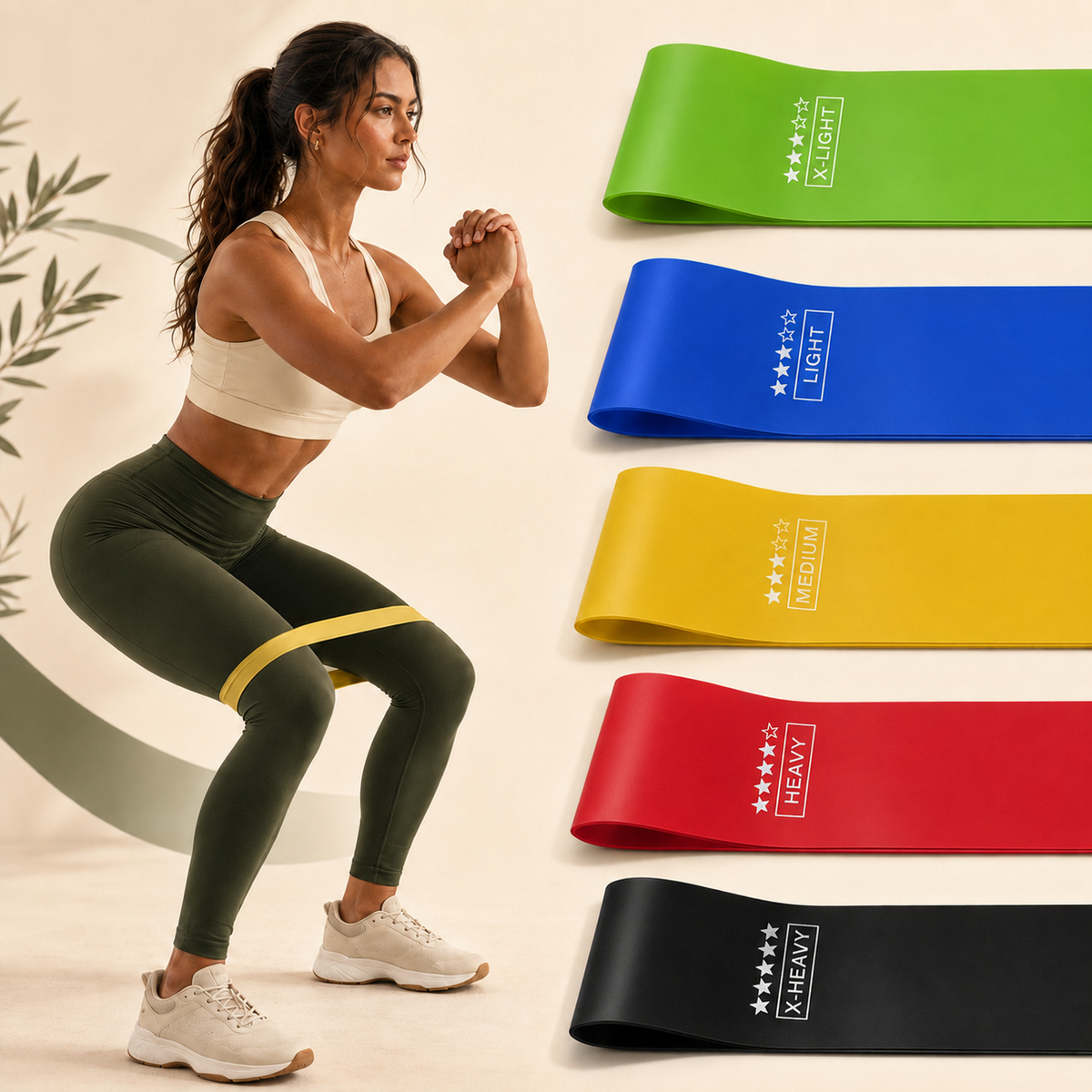 Loop Resistance Exercise Band Set