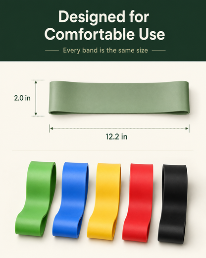 Loop Resistance Exercise Band Set