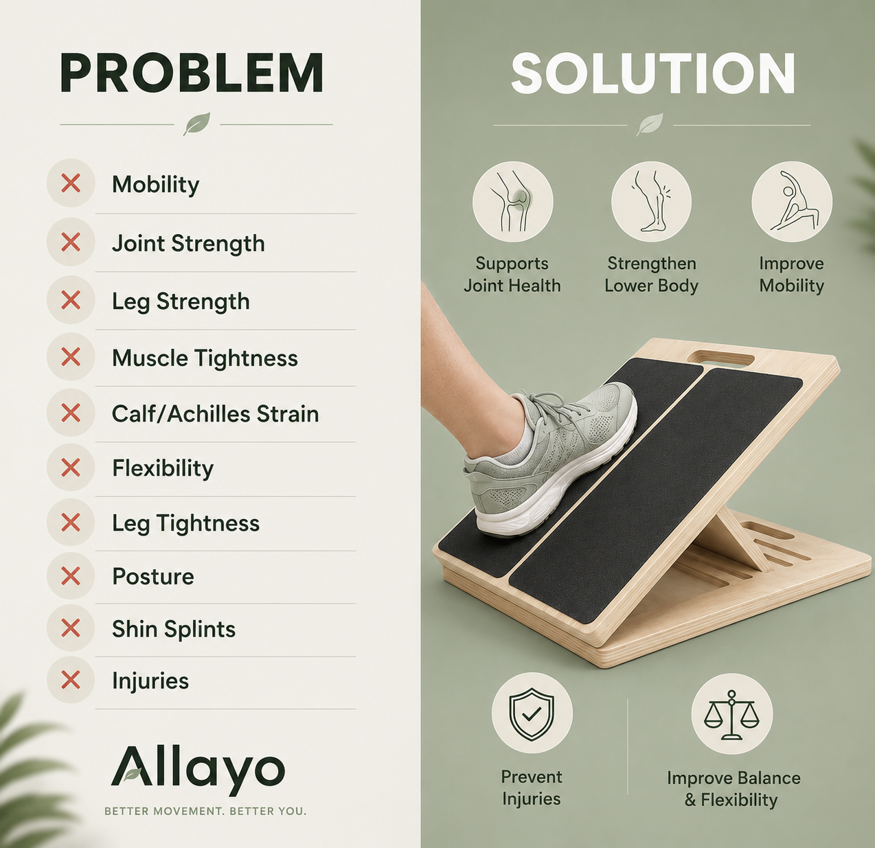 Allayo - Slanted Stretch Board