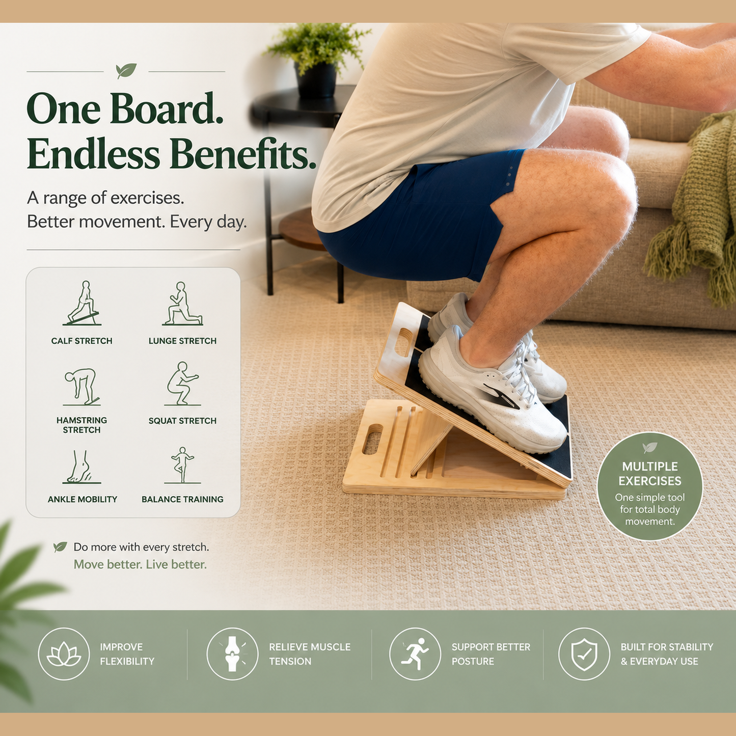 Allayo Motion™ Incline Board