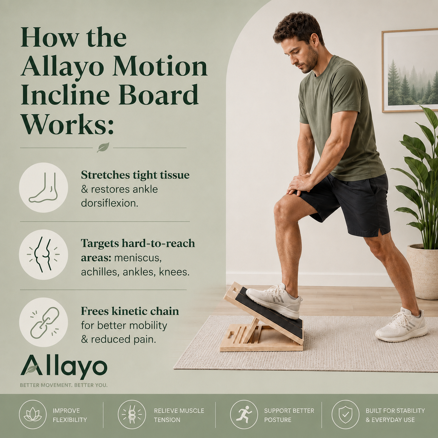 Allayo Motion™ Incline Board